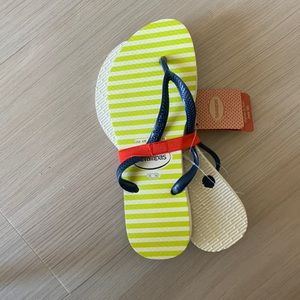 Crew Shoes Nwt Havaianas X Jcrew Flip Flops Poshmark